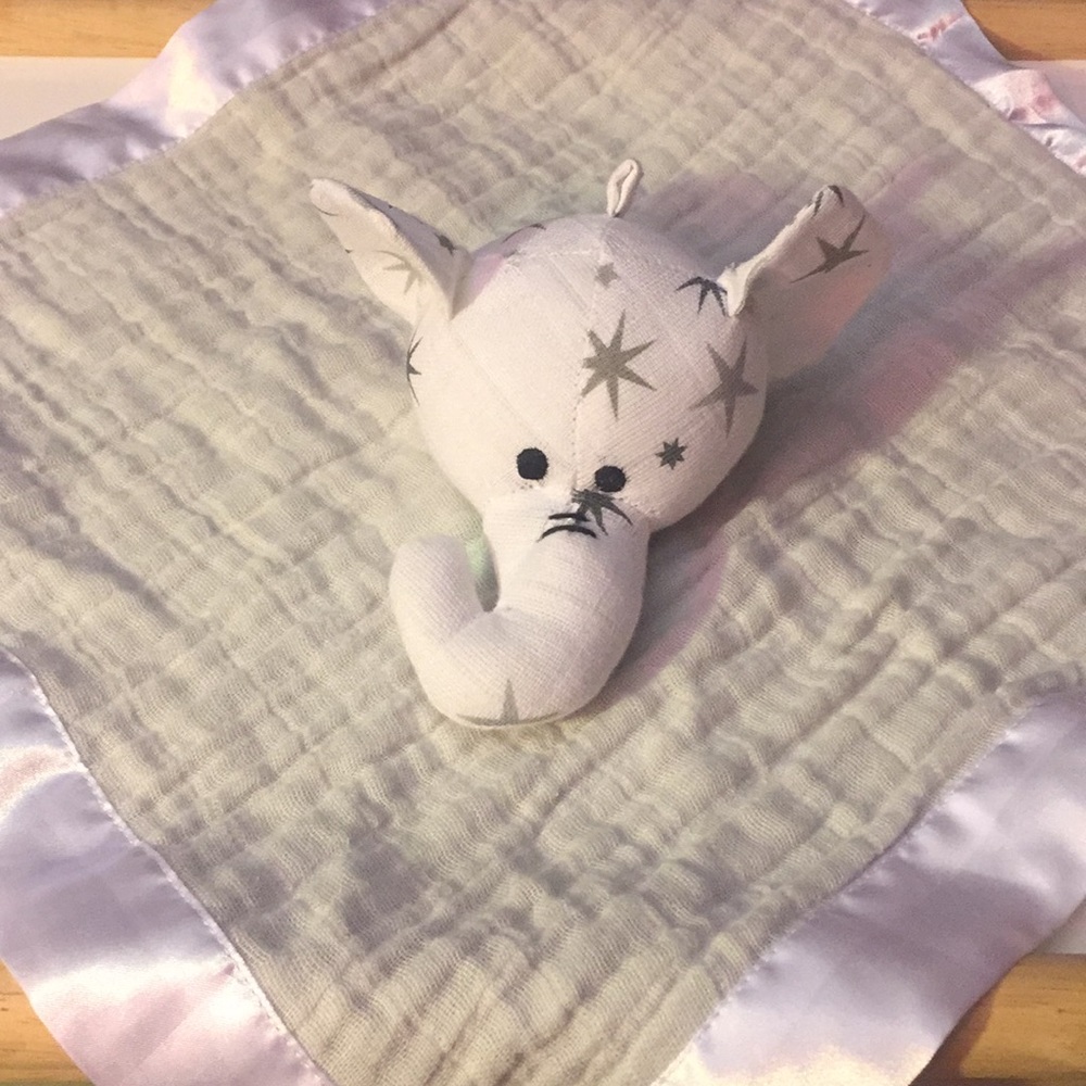 LIKE NEW aden + anais RETIRED security blanket